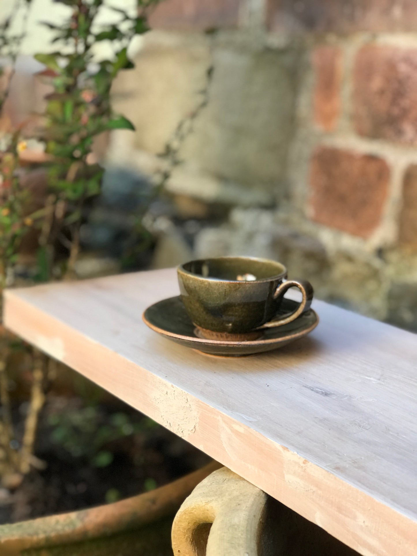 Dark Green espresso cup