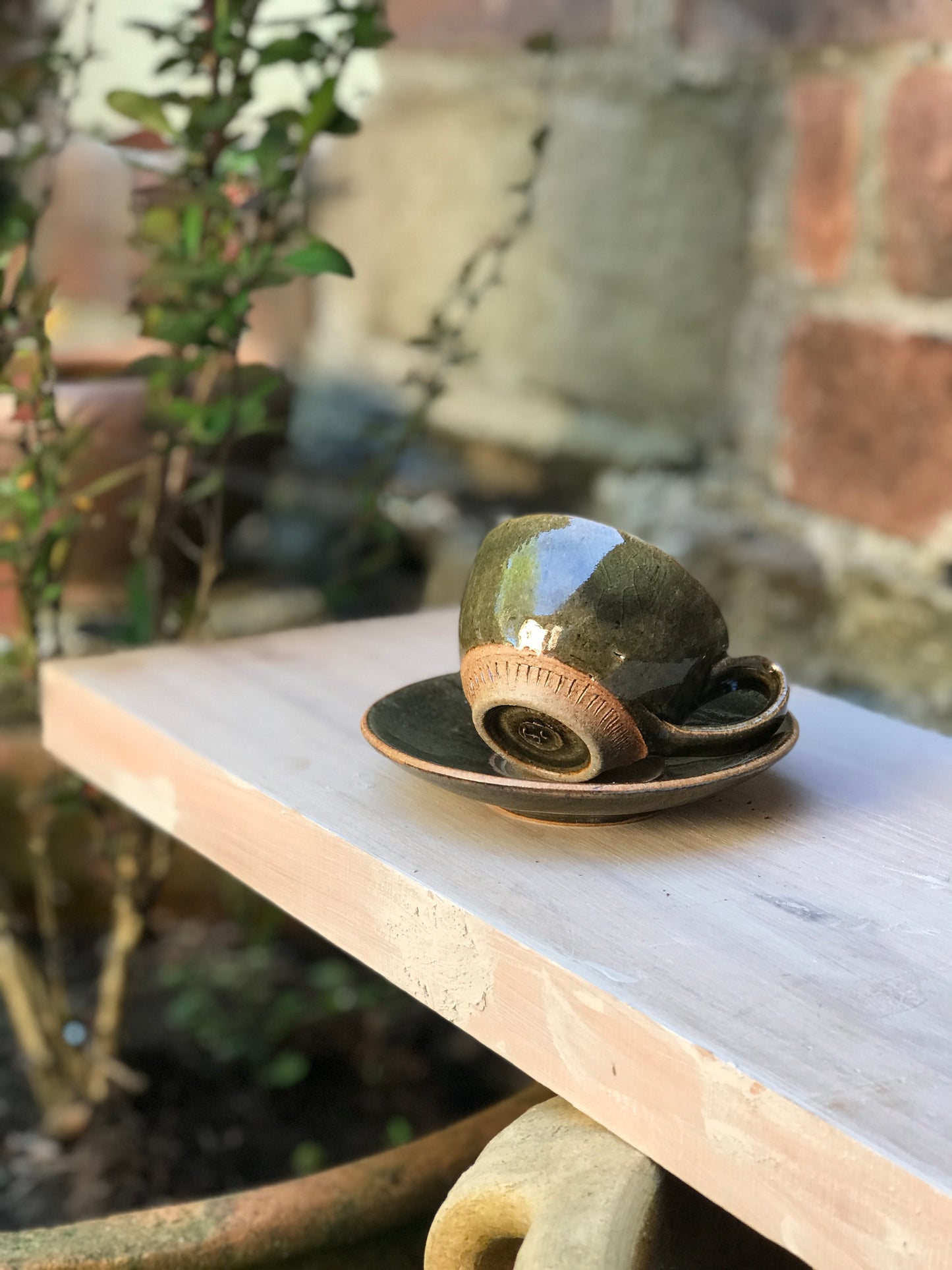 Dark Green espresso cup